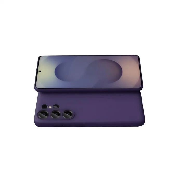 BUĞZ Samsung Galaxy S26 Ultra First Silikon - Mürdüm