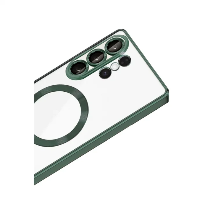 BUĞZ Samsung Galaxy S26 Ultra Kross Magneticsafe Kapak - Koyu Yeşil