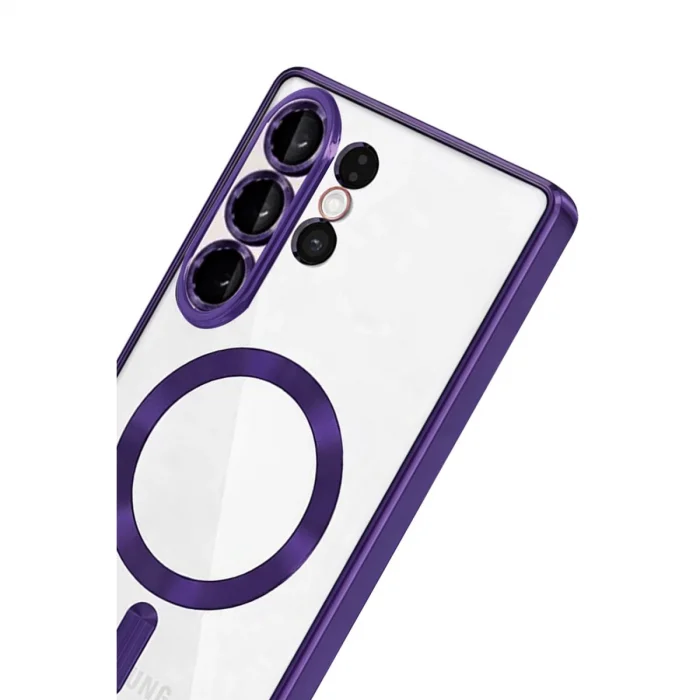 BUĞZ Samsung Galaxy S26 Ultra Kross Magneticsafe Kapak - Mor