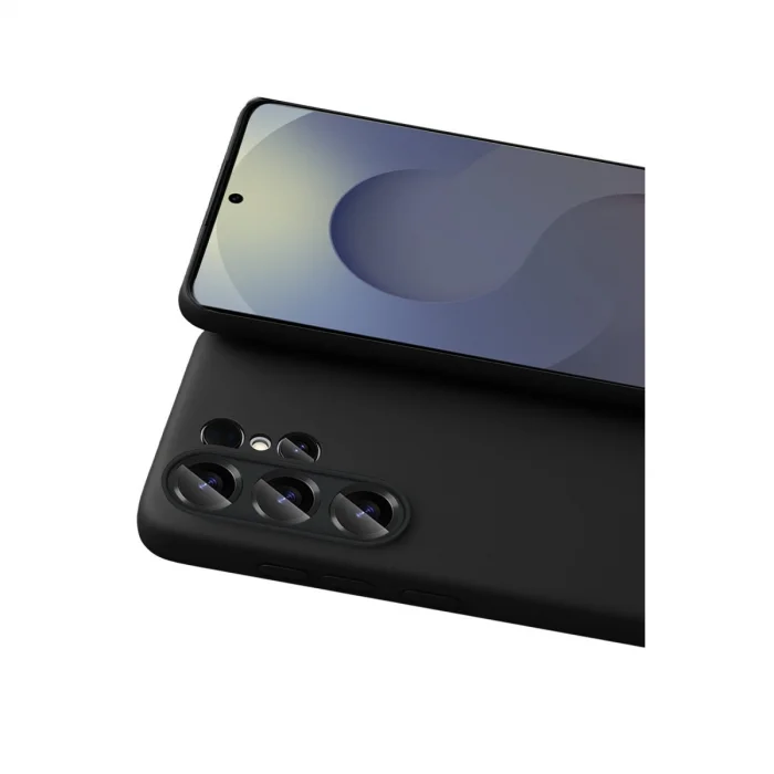 BUĞZ Samsung Galaxy S26 Ultra Nano İçi Kadife Silikon - Siyah