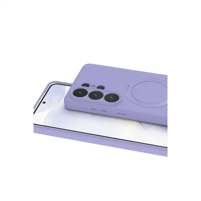 BUĞZ Samsung Galaxy S26 Ultra Regal Magsafe Standlı Kapak - Lila