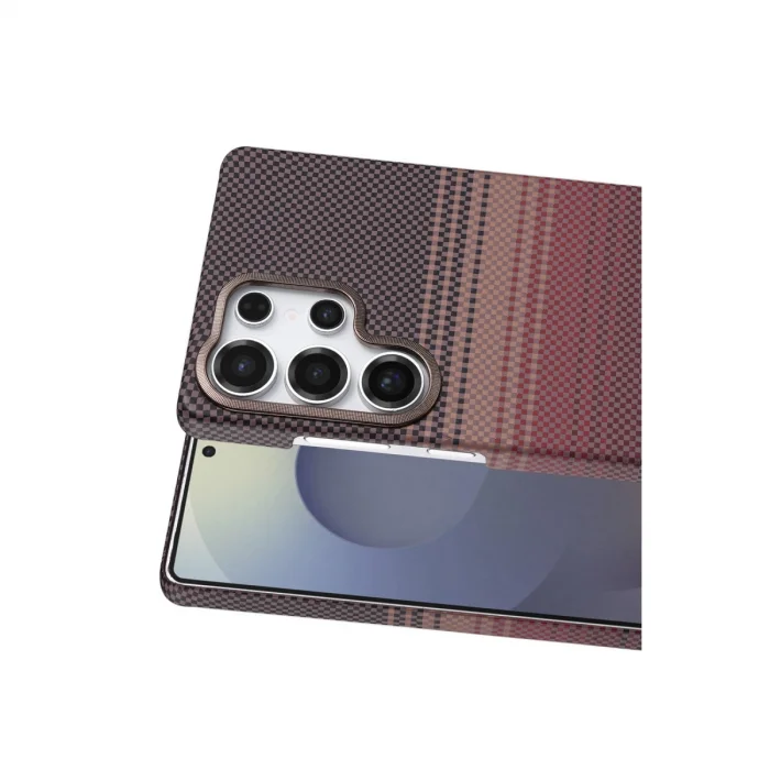 BUĞZ Samsung Galaxy S26 Ultra Vega Magsafe Kapak - Çöl Titanyum