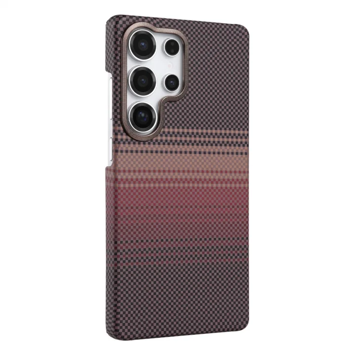 BUĞZ Samsung Galaxy S26 Ultra Vega Magsafe Kapak - Çöl Titanyum