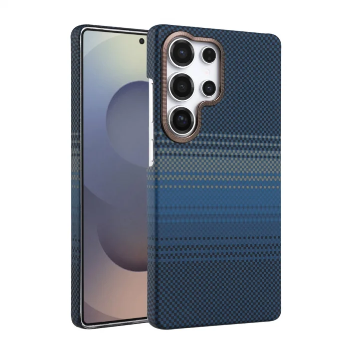 BUĞZ Samsung Galaxy S26 Ultra Vega Magsafe Kapak - Mavi