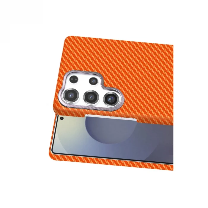 BUĞZ Samsung Galaxy S26 Ultra Vega Magsafe Kapak - Turuncu