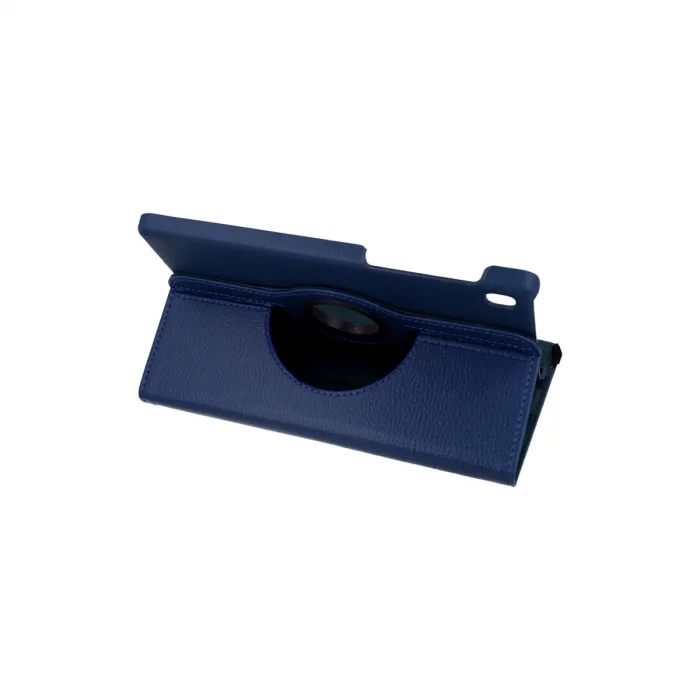 BUĞZ Samsung Galaxy T220 Tab A7 Lite 8.7 Kılıf 360 Tablet Deri Kılıf - Lacivert