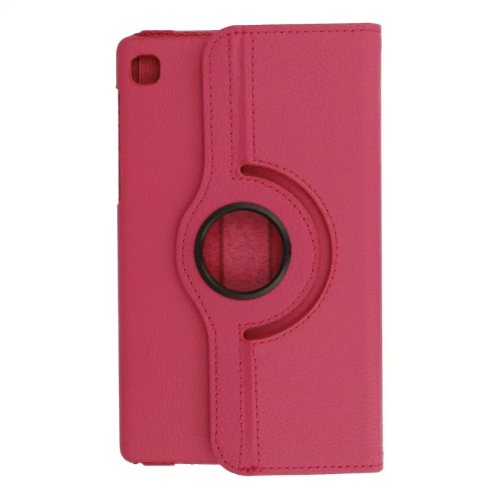 BUĞZ Samsung Galaxy T220 Tab A7 Lite 8.7 Kılıf 360 Tablet Deri Kılıf - Pembe