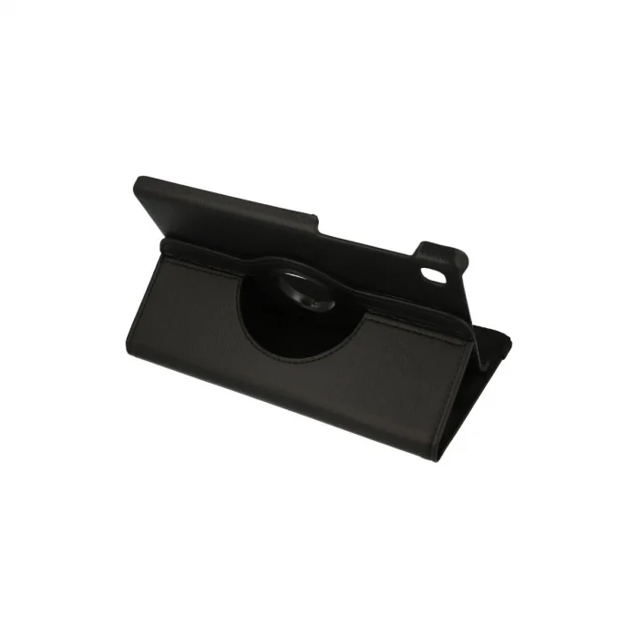 BUĞZ Samsung Galaxy T220 Tab A7 Lite 8.7 Kılıf 360 Tablet Deri Kılıf - Siyah