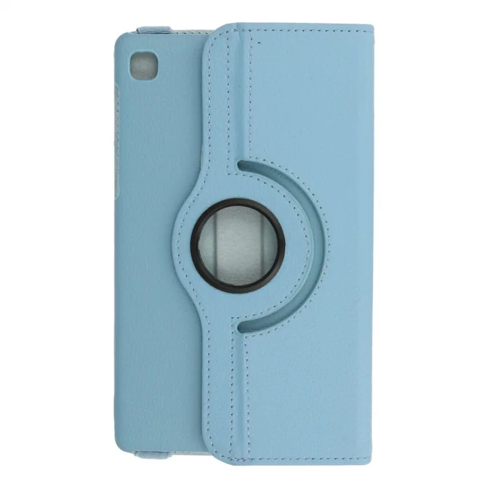 BUĞZ Samsung Galaxy T220 Tab A7 Lite 8.7 Kılıf 360 Tablet Deri Kılıf - Turkuaz