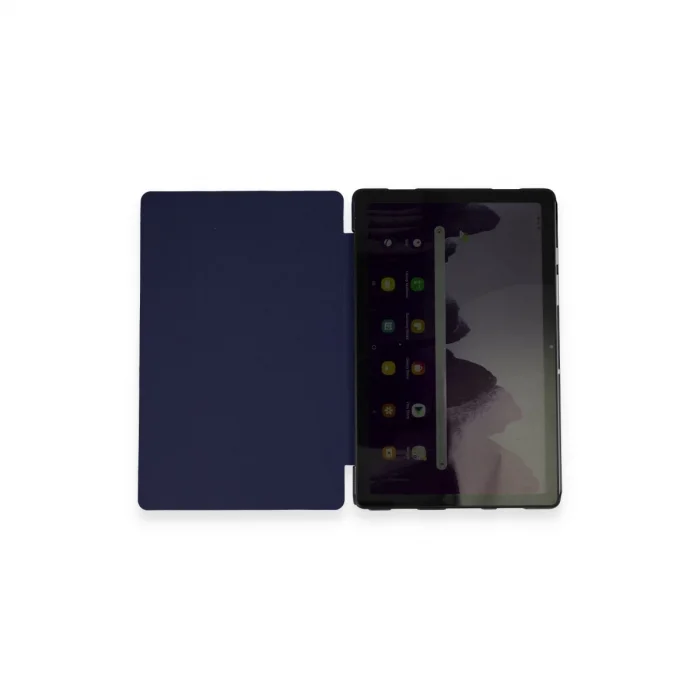 BUĞZ Samsung Galaxy T220 Tab A7 Lite 8.7 Kılıf Tablet Smart Kılıf - Lacivert
