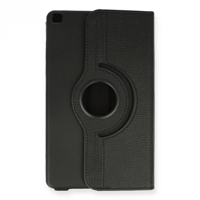 BUĞZ Samsung Galaxy T290 Tab A 8 Kılıf 360 Tablet Deri Kılıf - Siyah