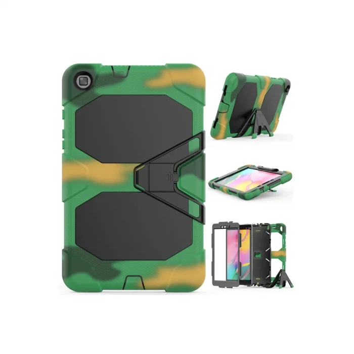 BUĞZ Samsung Galaxy T290 Tab A 8 Kılıf Griffin Tablet Kapak - Kamuflaj