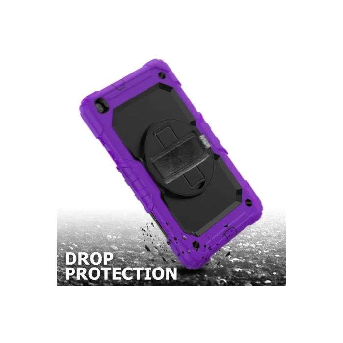 BUĞZ Samsung Galaxy T290 Tab A 8 Kılıf Pars Tablet Kapak - Mor