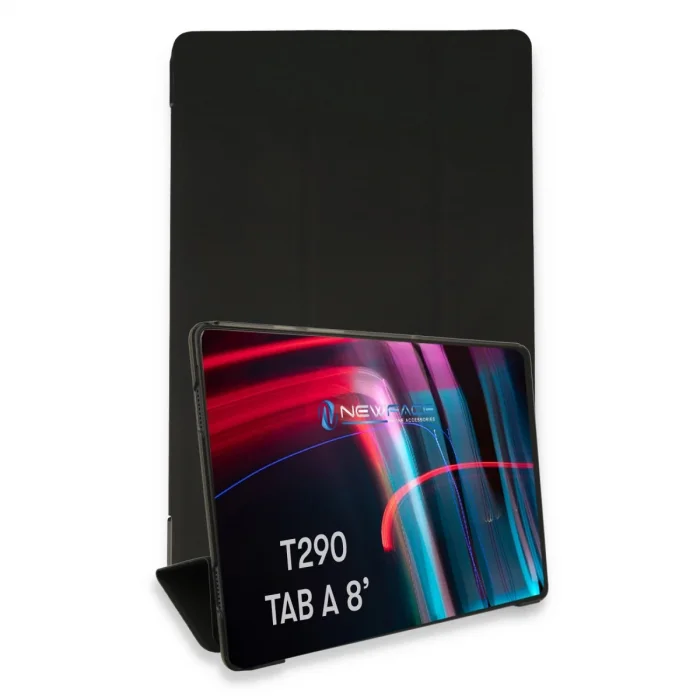 BUĞZ Samsung Galaxy T290 Tab A 8 Kılıf Tablet Smart Kılıf - Siyah