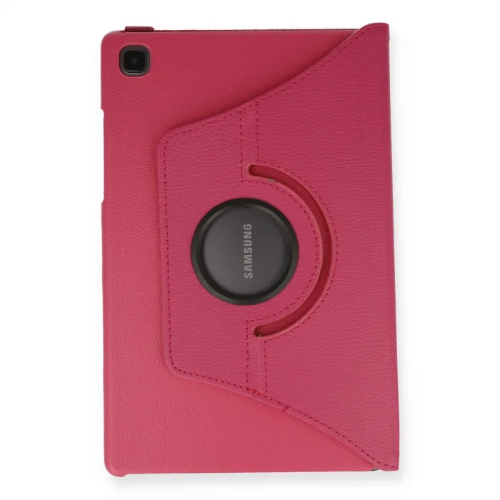 BUĞZ Samsung Galaxy T500 Tab A7 10.4 Kılıf 360 Tablet Deri Kılıf - Pembe