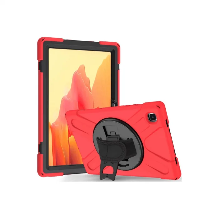 BUĞZ Samsung Galaxy T500 Tab A7 10.4 Kılıf Amazing Tablet Kapak - Kırmızı