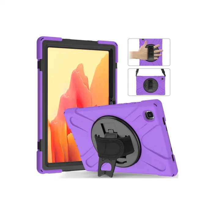 BUĞZ Samsung Galaxy T500 Tab A7 10.4 Kılıf Amazing Tablet Kapak - Mor