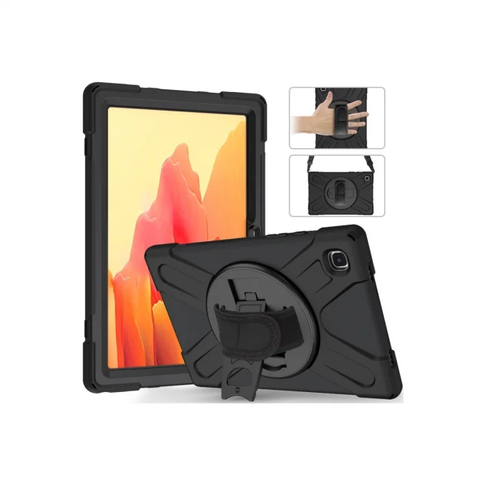 BUĞZ Samsung Galaxy T500 Tab A7 10.4 Kılıf Amazing Tablet Kapak - Siyah