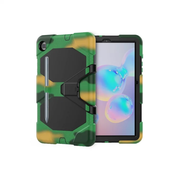 BUĞZ Samsung Galaxy T500 Tab A7 10.4 Kılıf Griffin Tablet Kapak - Kamuflaj