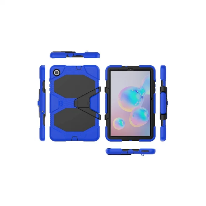 BUĞZ Samsung Galaxy T500 Tab A7 10.4 Kılıf Griffin Tablet Kapak - Mavi