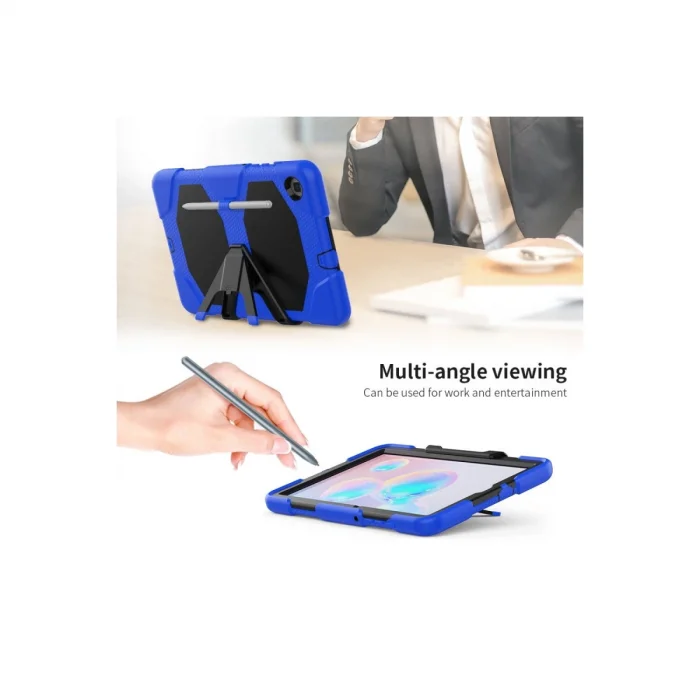 BUĞZ Samsung Galaxy T500 Tab A7 10.4 Kılıf Griffin Tablet Kapak - Mavi