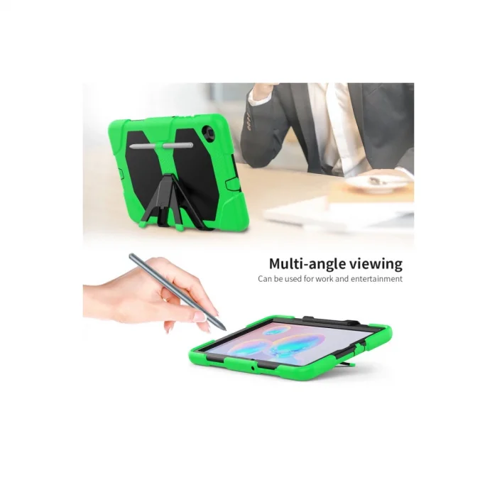 BUĞZ Samsung Galaxy T500 Tab A7 10.4 Kılıf Griffin Tablet Kapak - Yeşil