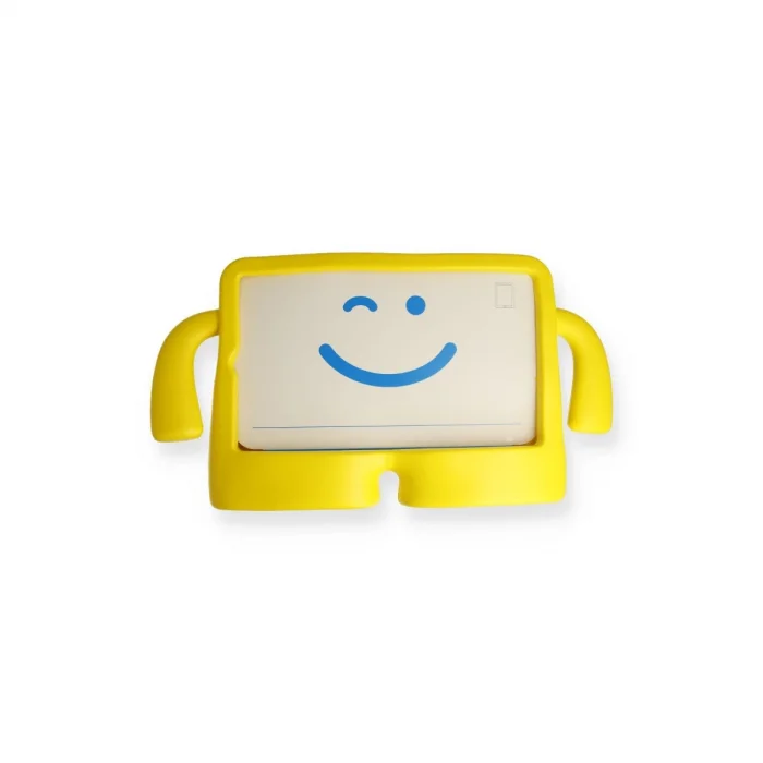 BUĞZ Samsung Galaxy T500 Tab A7 10.4 Kılıf Karakter Tablet Silikon - Sarı