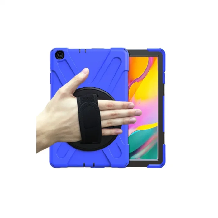 BUĞZ Samsung Galaxy T510 Tab A 10.1 Kılıf Amazing Tablet Kapak - Mavi