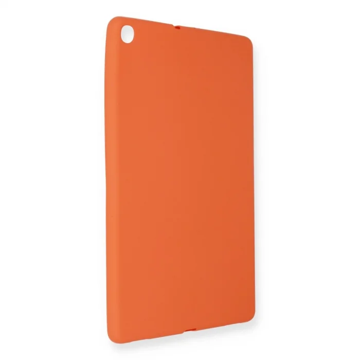 BUĞZ Samsung Galaxy T510 Tab A 10.1 Kılıf Evo Tablet Silikon - Turuncu