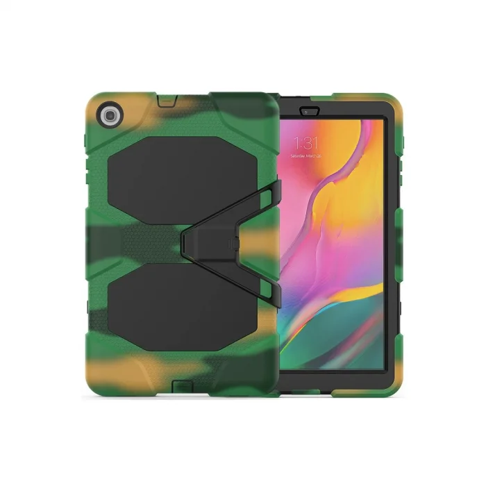 BUĞZ Samsung Galaxy T510 Tab A 10.1 Kılıf Griffin Tablet Kapak - Kamuflaj