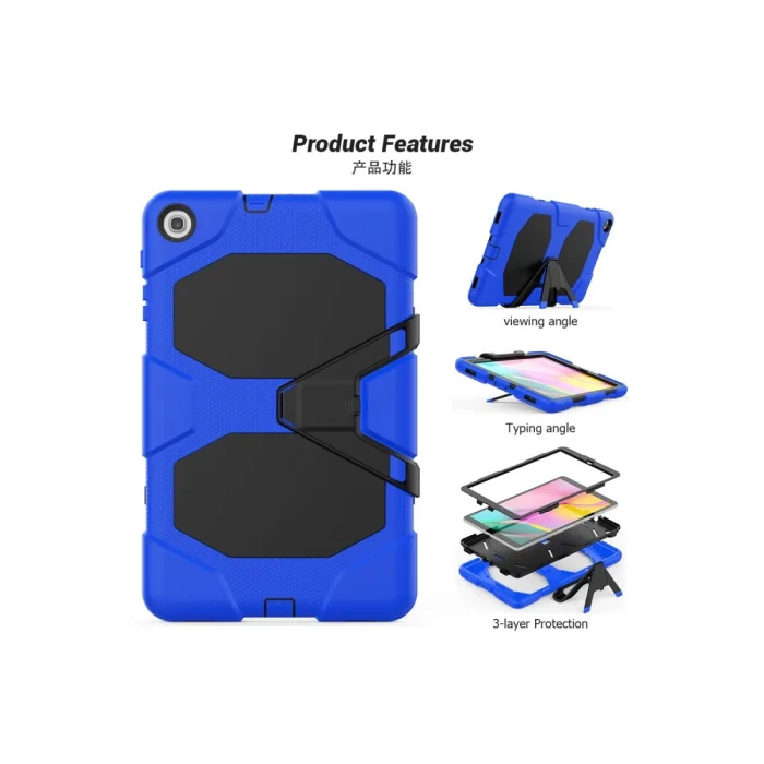 BUĞZ Samsung Galaxy T510 Tab A 10.1 Kılıf Griffin Tablet Kapak - Mavi