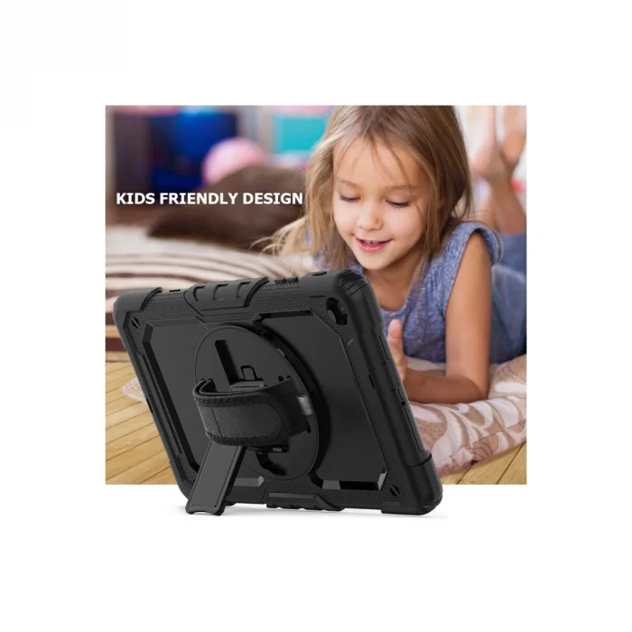 BUĞZ Samsung Galaxy T510 Tab A 10.1 Kılıf Pars Tablet Kapak - Siyah