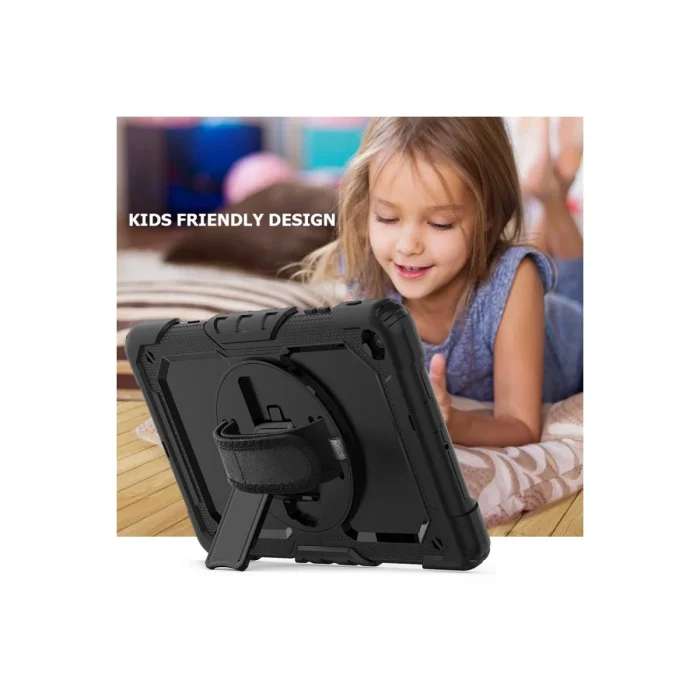 BUĞZ Samsung Galaxy T510 Tab A 10.1 Kılıf Pars Tablet Kapak - Siyah