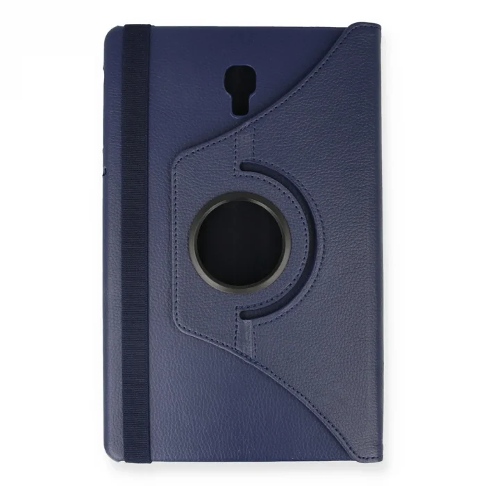 BUĞZ Samsung Galaxy T590 Tab A 10.5 Kılıf 360 Tablet Deri Kılıf - Lacivert