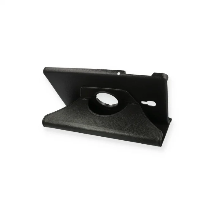 BUĞZ Samsung Galaxy T590 Tab A 10.5 Kılıf 360 Tablet Deri Kılıf - Siyah