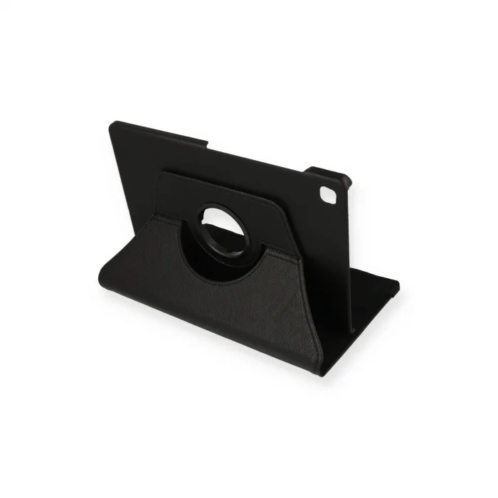 BUĞZ Samsung Galaxy T720 Tab S5e 10.5 Kılıf 360 Tablet Deri Kılıf - Siyah