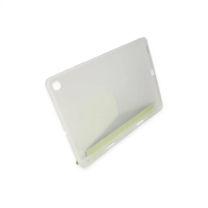 BUĞZ Samsung Galaxy T737 Tab S7 Fe 12.4 Kılıf Kalemlikli Mars Tablet Kılıfı - Açık Yeşil