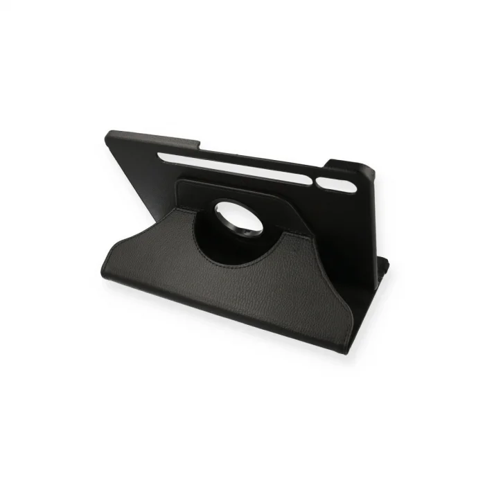 BUĞZ Samsung Galaxy T860 Tab S6 10.5 Kılıf 360 Tablet Deri Kılıf - Siyah