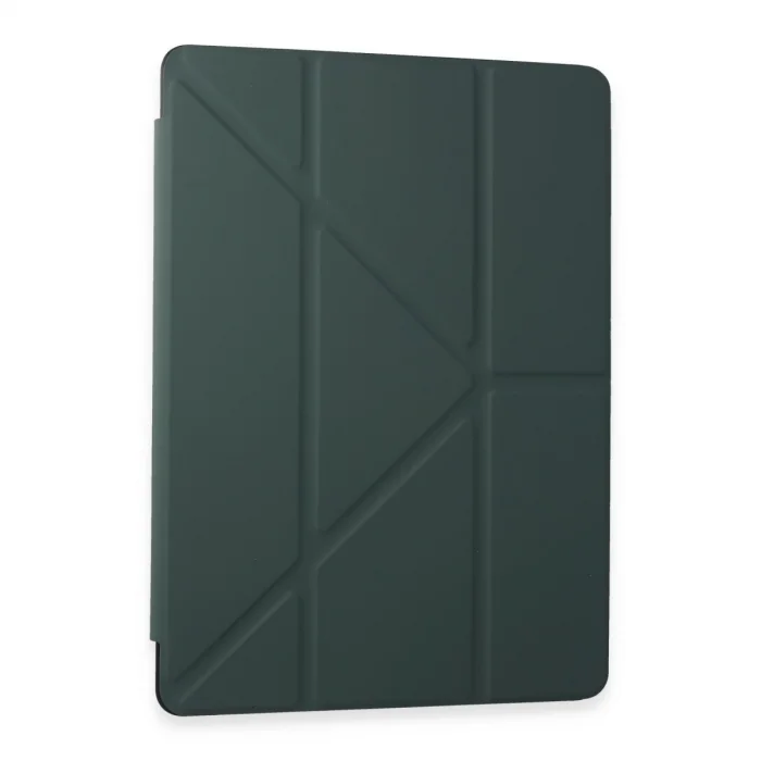 BUĞZ Samsung Galaxy T870 Tab S7 11 Kılıf Kalemlikli Mars Tablet Kılıfı - Koyu Yeşil