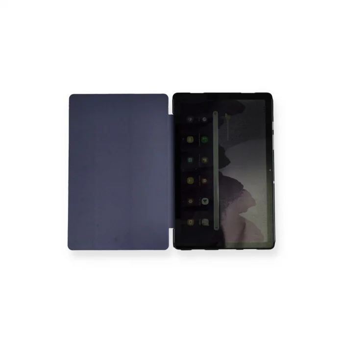 BUĞZ Samsung Galaxy T870 Tab S7 11 Kılıf Tablet Smart Kılıf - Lacivert