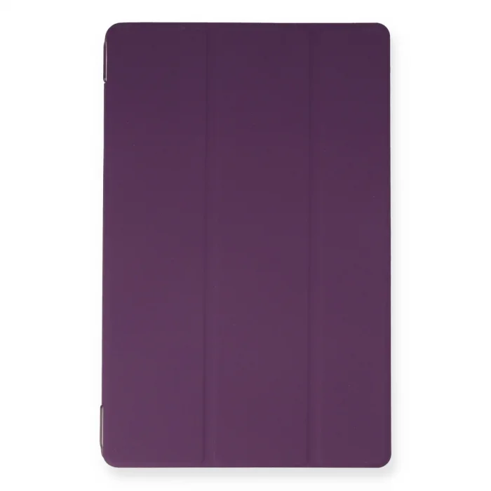 BUĞZ Samsung Galaxy T870 Tab S7 11 Kılıf Tablet Smart Kılıf - Mor
