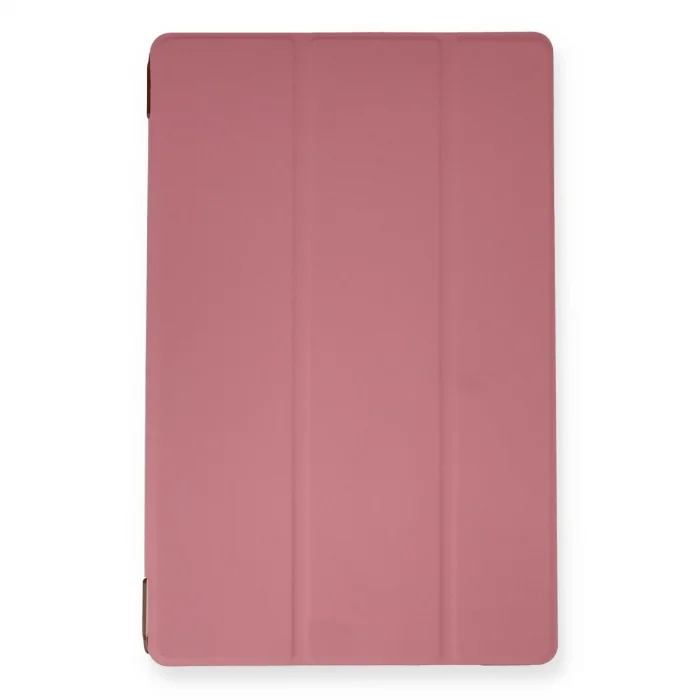 BUĞZ Samsung Galaxy T870 Tab S7 11 Kılıf Tablet Smart Kılıf - Pembe