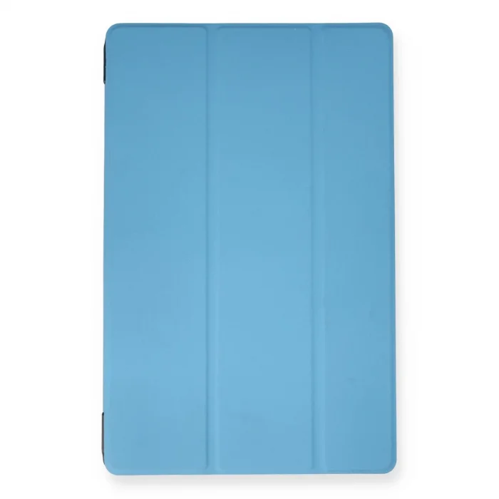 BUĞZ Samsung Galaxy T970 Tab S7 Plus 12.4 Kılıf Tablet Smart Kılıf - Mavi