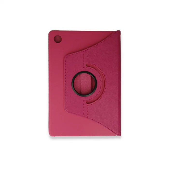 BUĞZ Samsung Galaxy Tab A9 Plus Kılıf 360 Tablet Deri Kılıf - Pembe