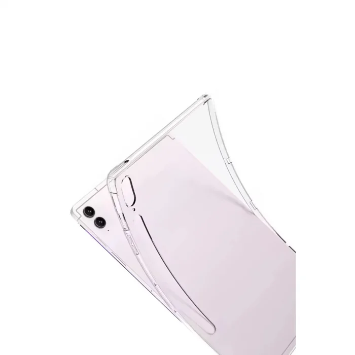 BUĞZ Samsung Galaxy Tab S10 Fe Plus 13.1 Kılıf Anti Shock Tablet Silikon - Şeffaf