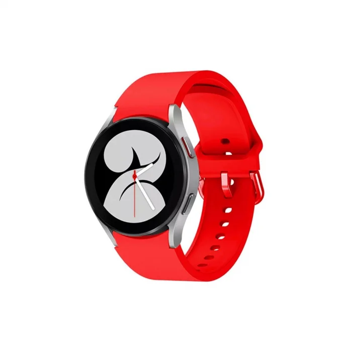 BUĞZ Samsung Galaxy Watch 4 Klasik Kordon - Kırmızı