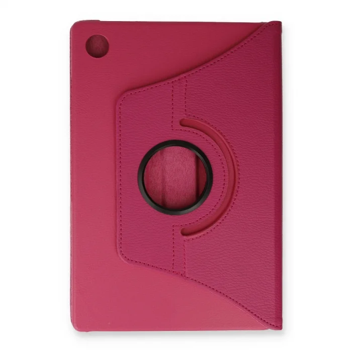 BUĞZ Samsung Galaxy X200 Tab A8 10.5 Kılıf 360 Tablet Deri Kılıf - Pembe