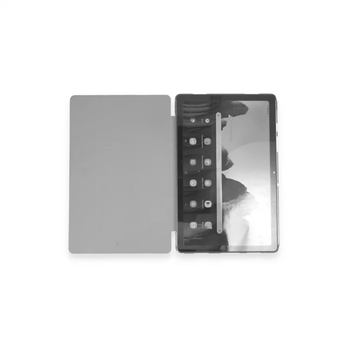 BUĞZ Samsung Galaxy X200 Tab A8 10.5 Kılıf Tablet Smart Kılıf - Gri