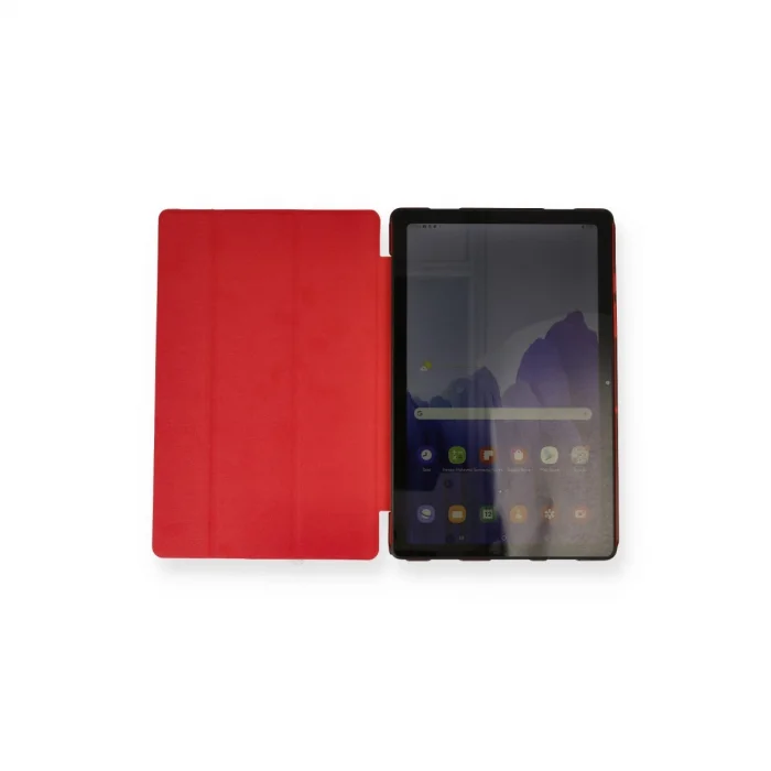 BUĞZ Samsung Galaxy X200 Tab A8 10.5 Kılıf Tablet Smart Kılıf - Kırmızı