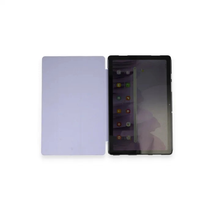 BUĞZ Samsung Galaxy X200 Tab A8 10.5 Kılıf Tablet Smart Kılıf - Lila